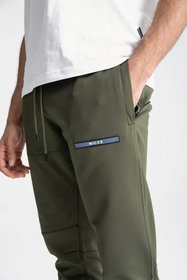 NICCE Bottoms Mens NICCE Calix Tech Joggers Juniper Green