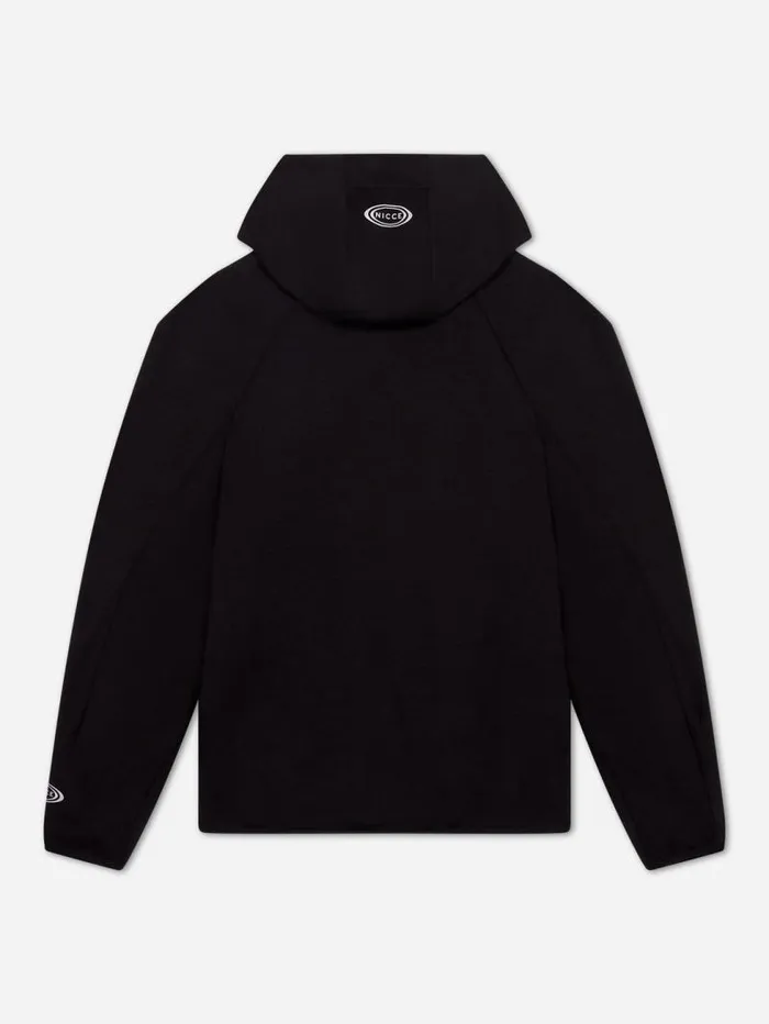 NICCE Coats and Jackets Mens NICCE Apex Interlock Hoodie Black