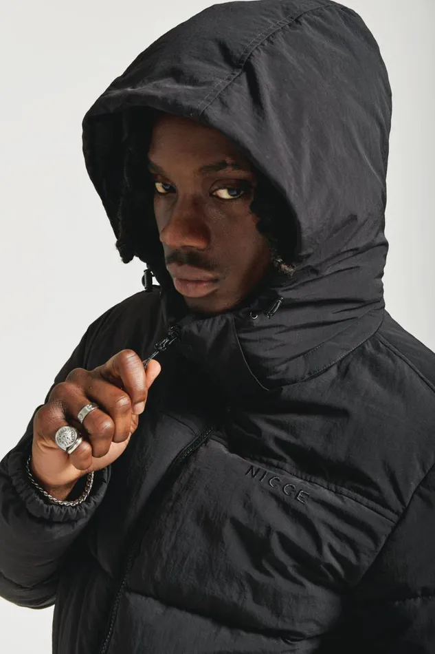 NICCE Coats and Jackets Mens NICCE Clusion Jacket Black
