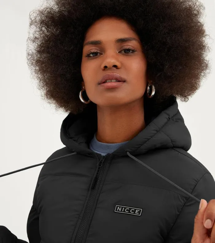 NICCE Coats and Jackets Womens Nicce WoMount Puffer Black