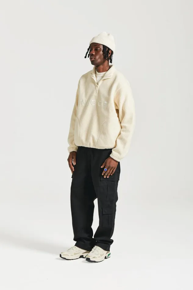 NICCE Hoodies and Sweatshirts Mens NICCE Mercury Borg Hoodie Sandshell