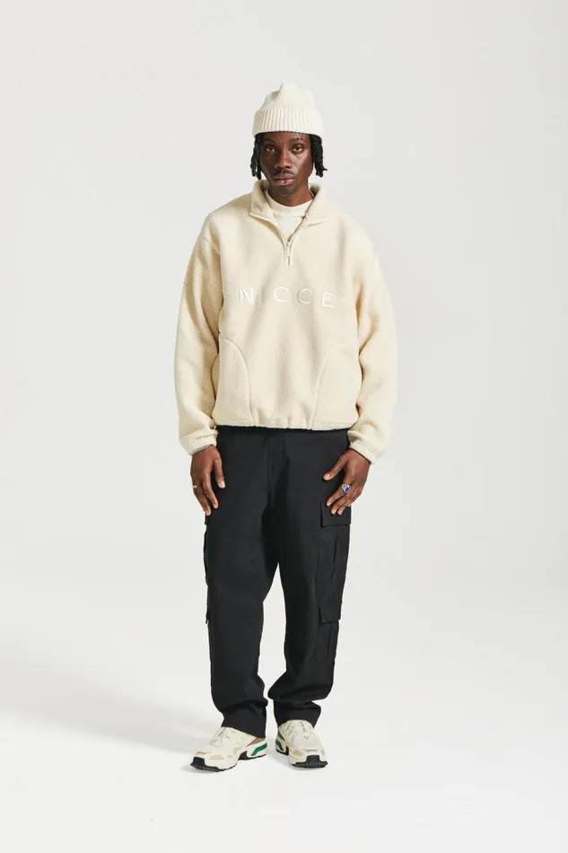 NICCE Hoodies and Sweatshirts Mens NICCE Mercury Borg Hoodie Sandshell