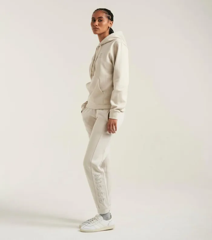 NICCE Joggers and Leggings Womens NICCE WoErsa Large Logo Joggers Sandshell