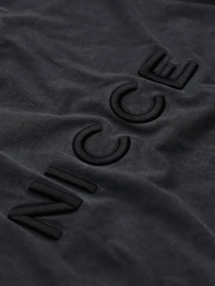 NICCE TShirts Mens NICCE Mercury Oversized TShirt Black