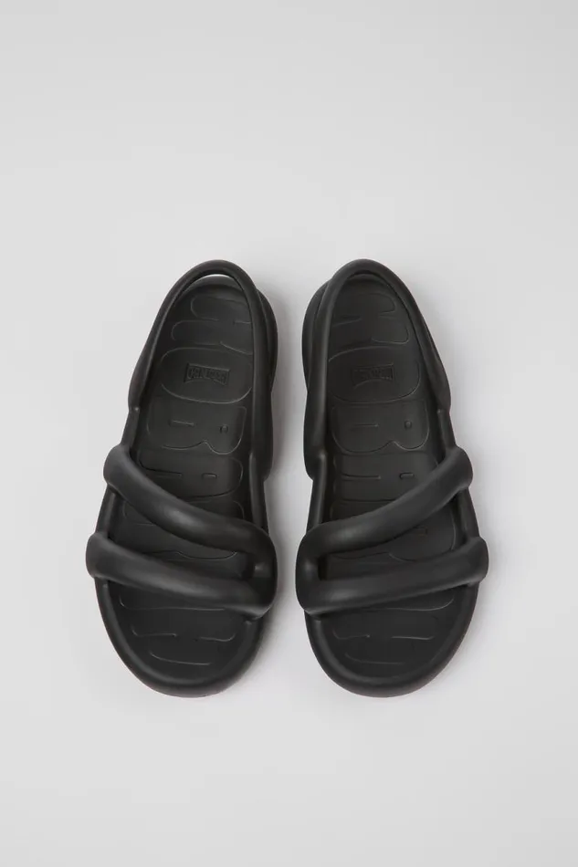 Non Leather Shoes Women Camper Kobarah Flat Black XL EXTRALIGHT Sandals Non Leather Shoes Women Camper Kobarah Flat Black XL EXTRALIGHT Sandals