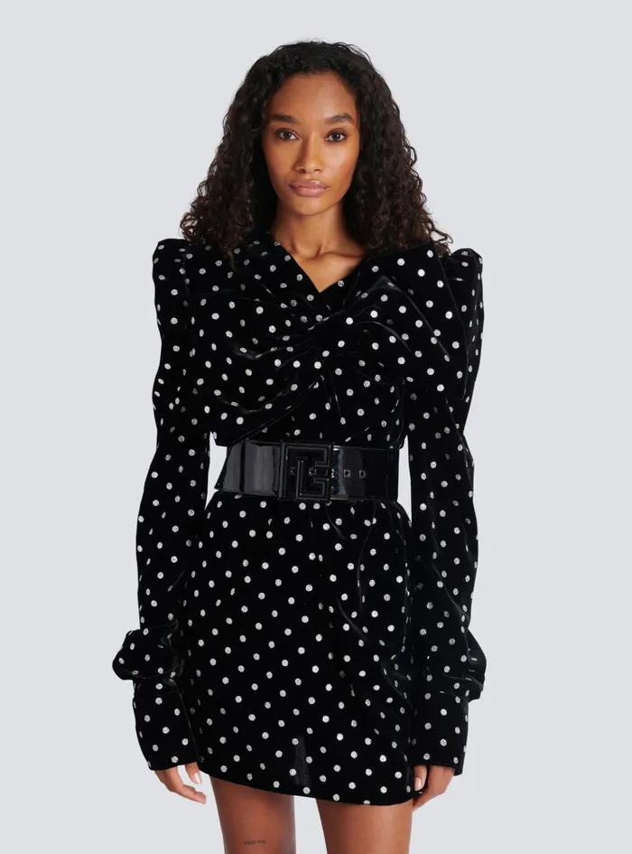 PBelt In Patent Leather Black Women Balmain Belts