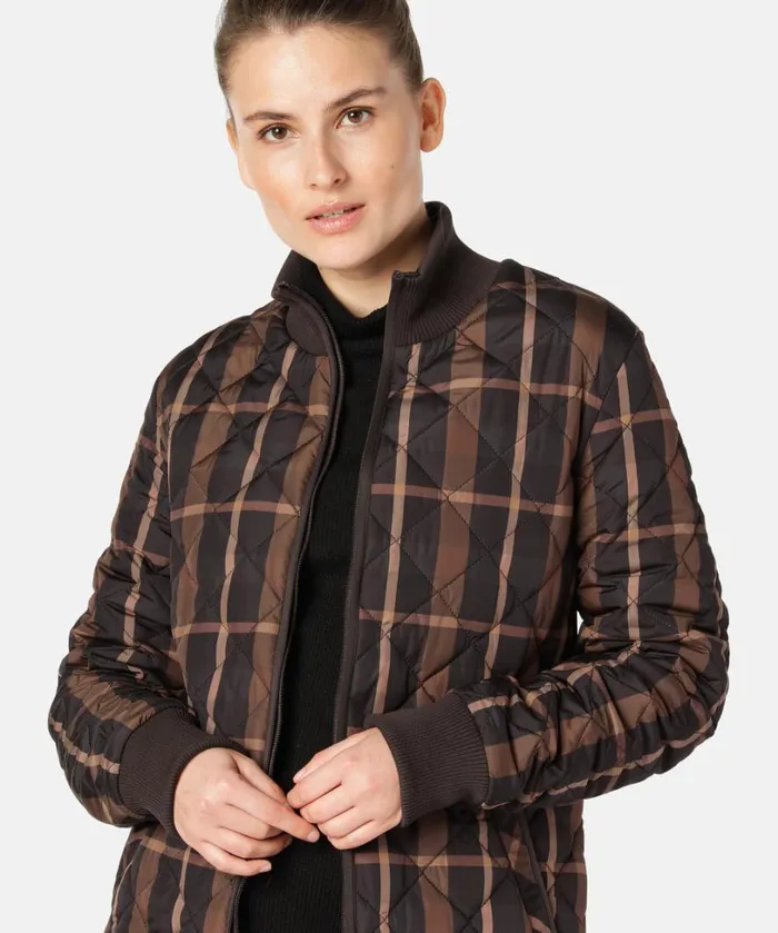 Padded Coat 8211 Cashew Outerwear Ilse Jacobsen All Jackets And Coats