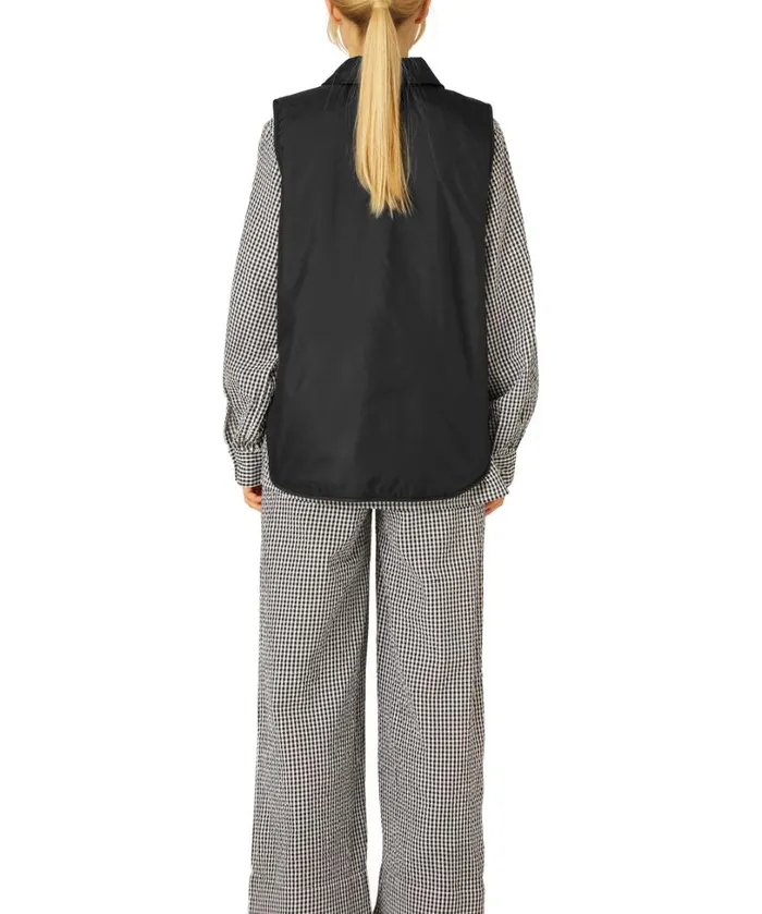 Padded Vest 8211 Black Outerwear Ilse Jacobsen All Jackets And Coats Padded Vest 8211 Black Outerwear Ilse Jacobsen All Jackets And Coats