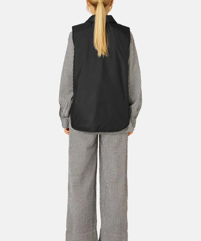 Padded Vest 8211 Black Outerwear Ilse Jacobsen All Jackets And Coats Padded Vest 8211 Black Outerwear Ilse Jacobsen All Jackets And Coats