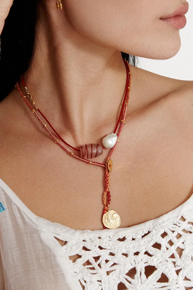 Palisade Necklace Red Women Chan Luu Necklaces