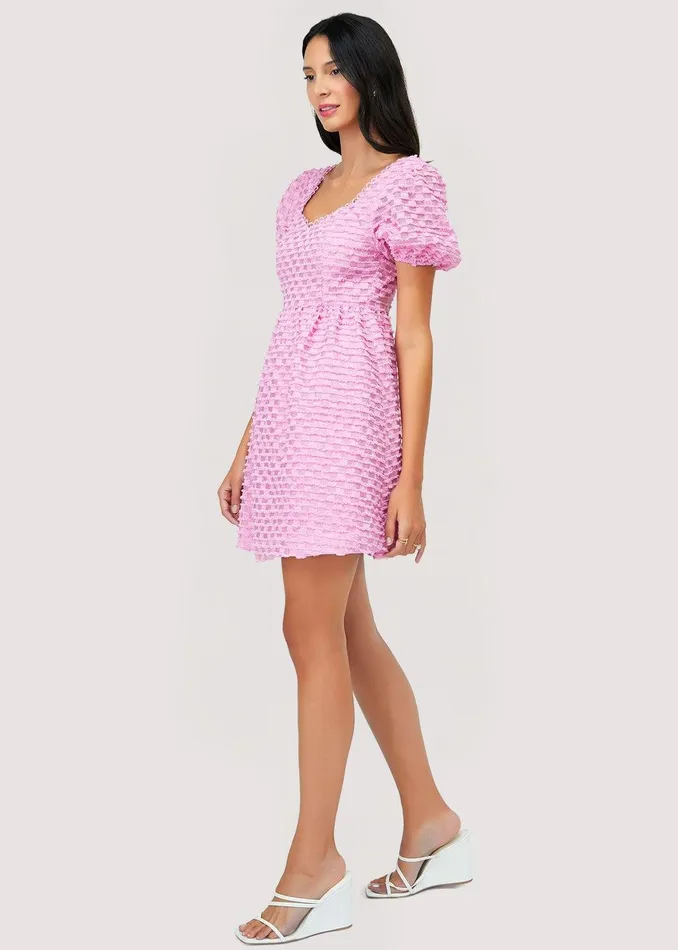 Paloma Mini Dress Pink Women Lost Wander Dresses