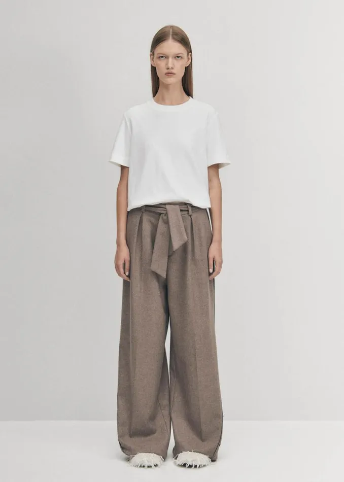 Pants Women ALOHAS Abbie Taupe Trousers