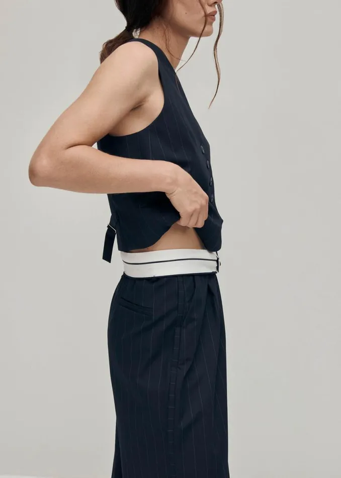 Pants Women ALOHAS Megan Navy Pants