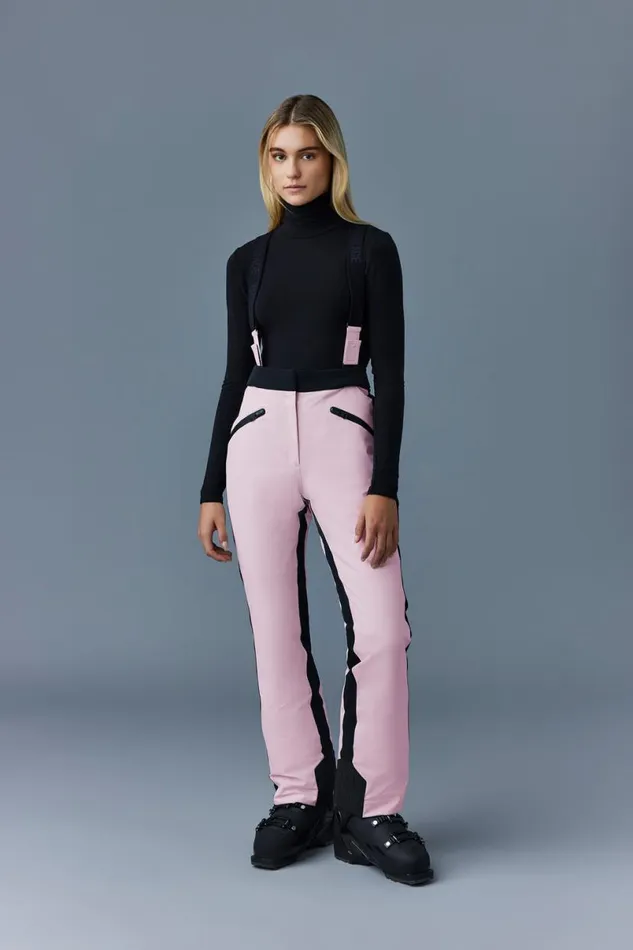 Pants Women Mackage NYOMI Ski Pant With Removable Suspenders Black Pants Women Mackage NYOMI Ski Pant With Removable Suspenders Black