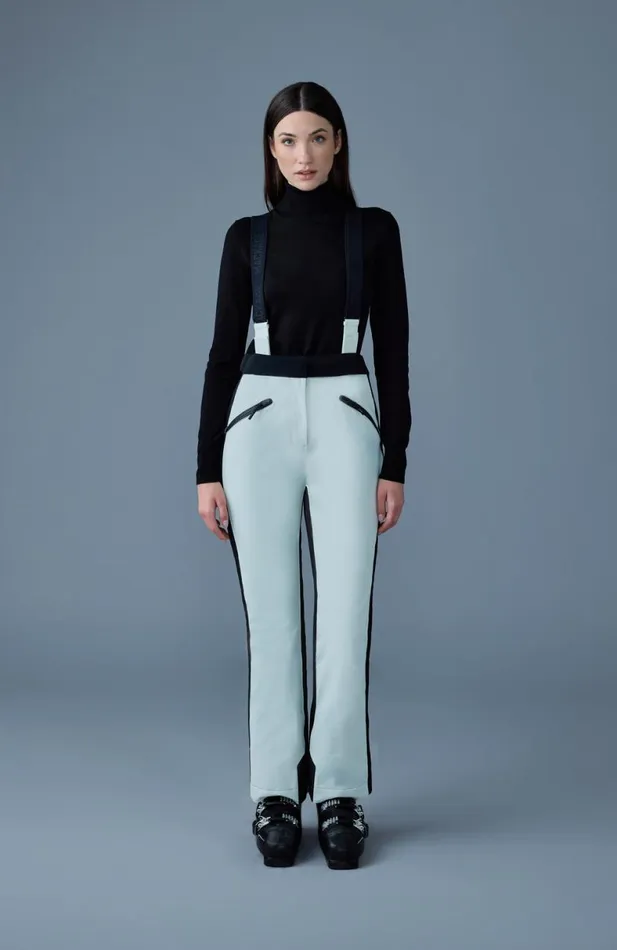 Pants Women Mackage NYOMI Ski Pant With Removable Suspenders Black Pants Women Mackage NYOMI Ski Pant With Removable Suspenders Black