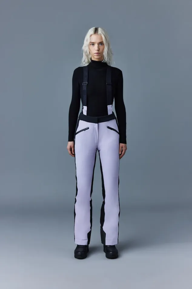 Pants Women Mackage NYOMI Ski Pant With Removable Suspenders Black Pants Women Mackage NYOMI Ski Pant With Removable Suspenders Black