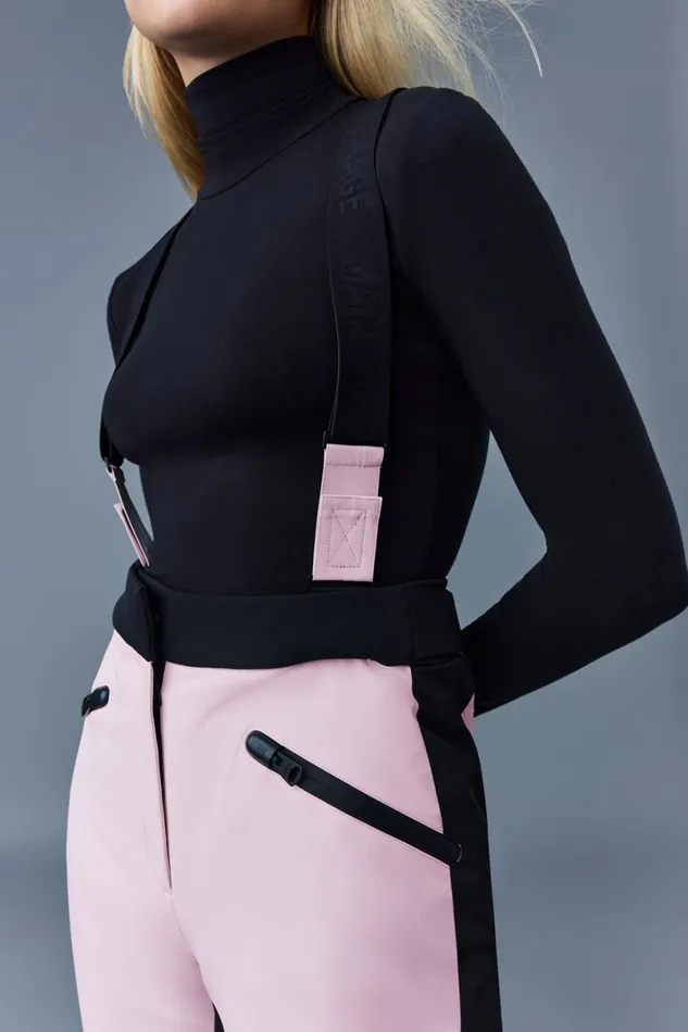 Pants Women Mackage NYOMI Ski Pant With Removable Suspenders Black Pants Women Mackage NYOMI Ski Pant With Removable Suspenders Black