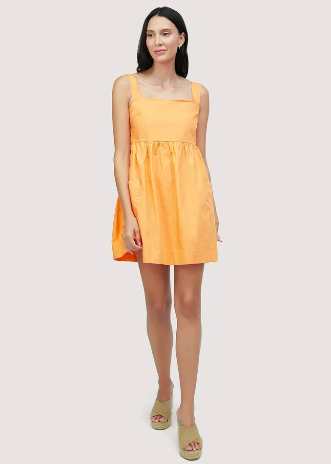 Paradiso Mini Dress Apricot Women Lost Wander Dresses