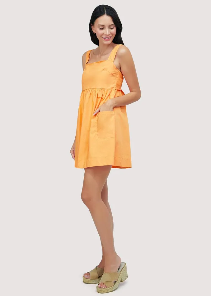 Paradiso Mini Dress Apricot Women Lost Wander Dresses