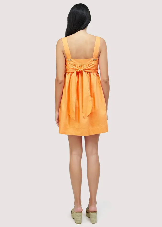 Paradiso Mini Dress Apricot Women Lost Wander Dresses
