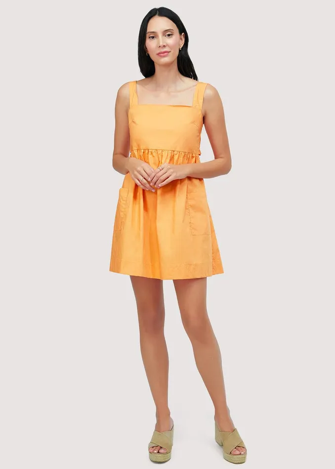 Paradiso Mini Dress Apricot Women Lost Wander Dresses