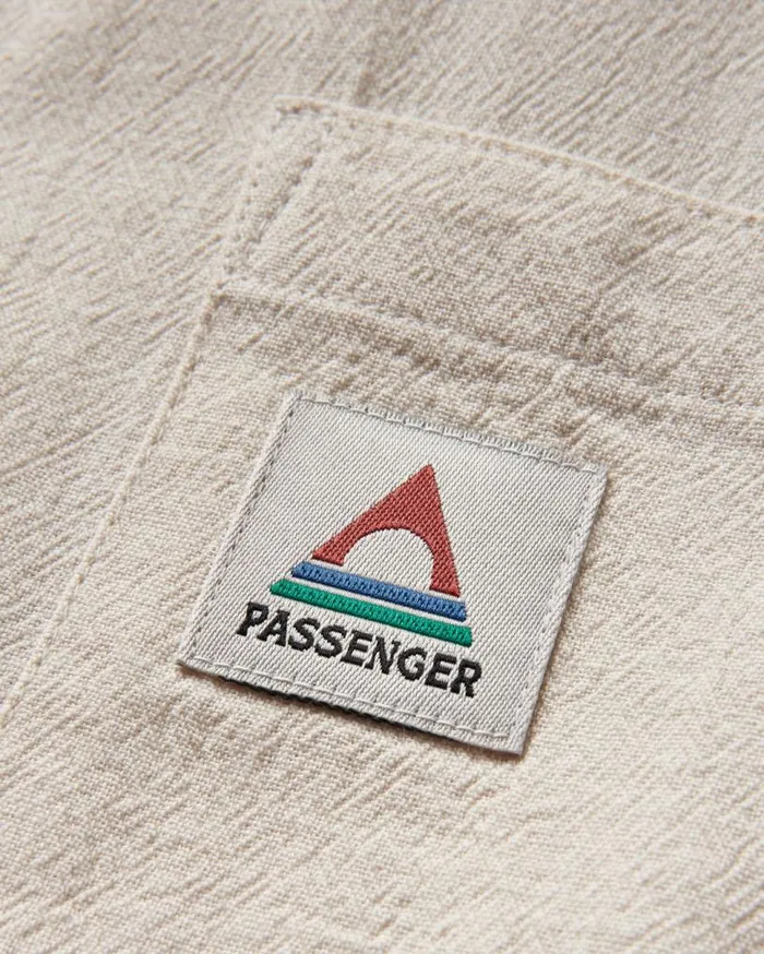 Passenger Clothing Arica Textured Shirt Birch Men Shirts