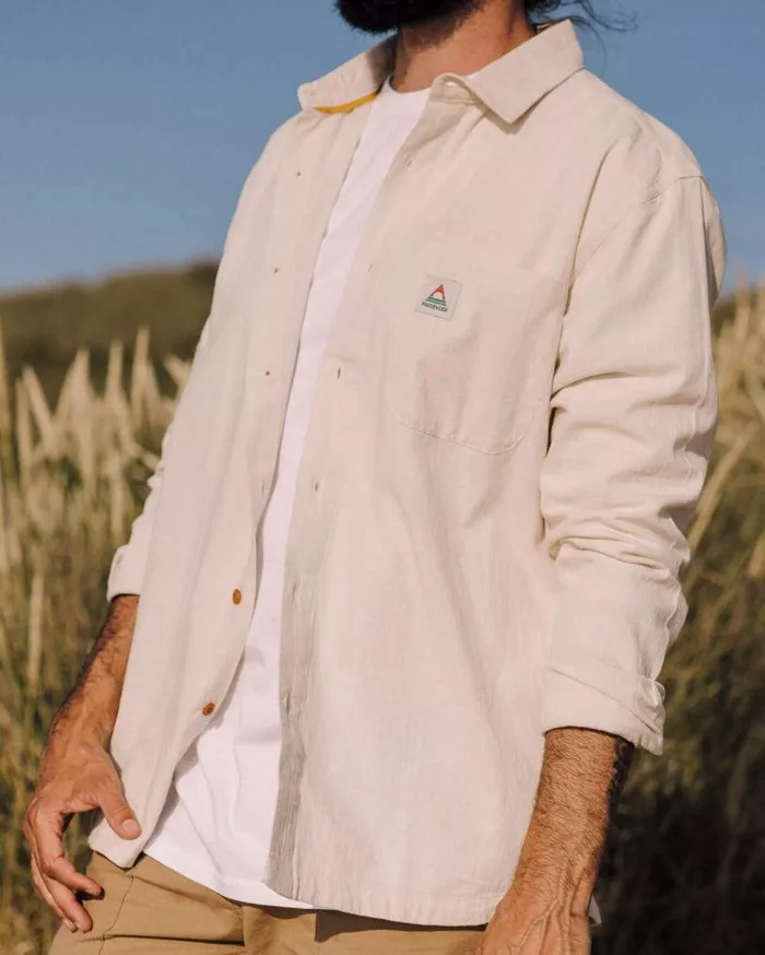 Passenger Clothing Arica Textured Shirt Birch Men Shirts