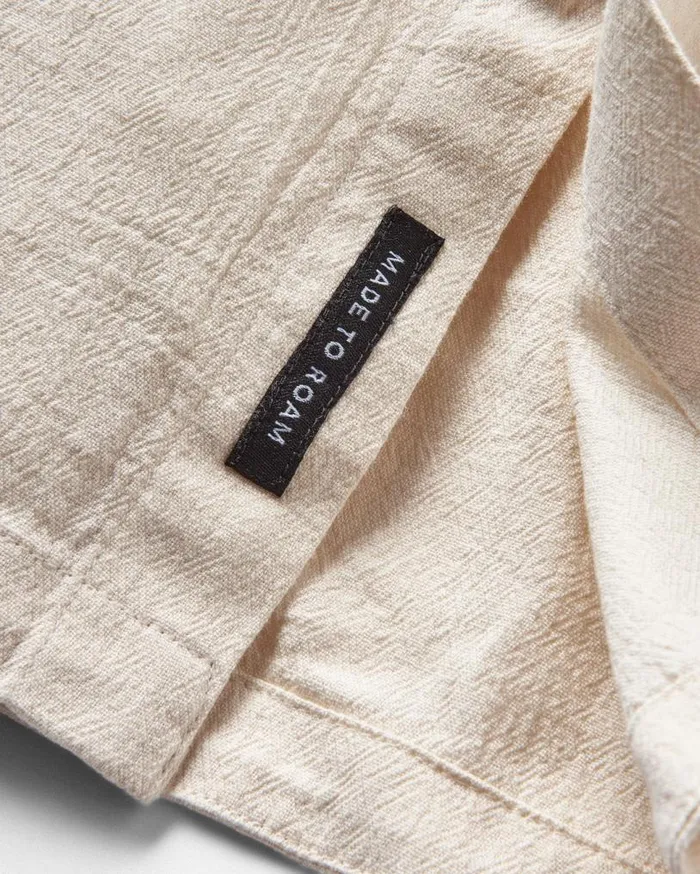 Passenger Clothing Arica Textured Shirt Birch Men Shirts