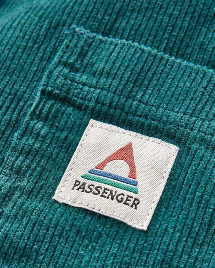 Passenger Clothing Backcountry Cord Shirt Storm Green Men Shirts
