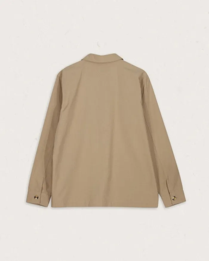 Passenger Clothing Balsa Organic Cotton Overshirt Biscuit Men Shirts