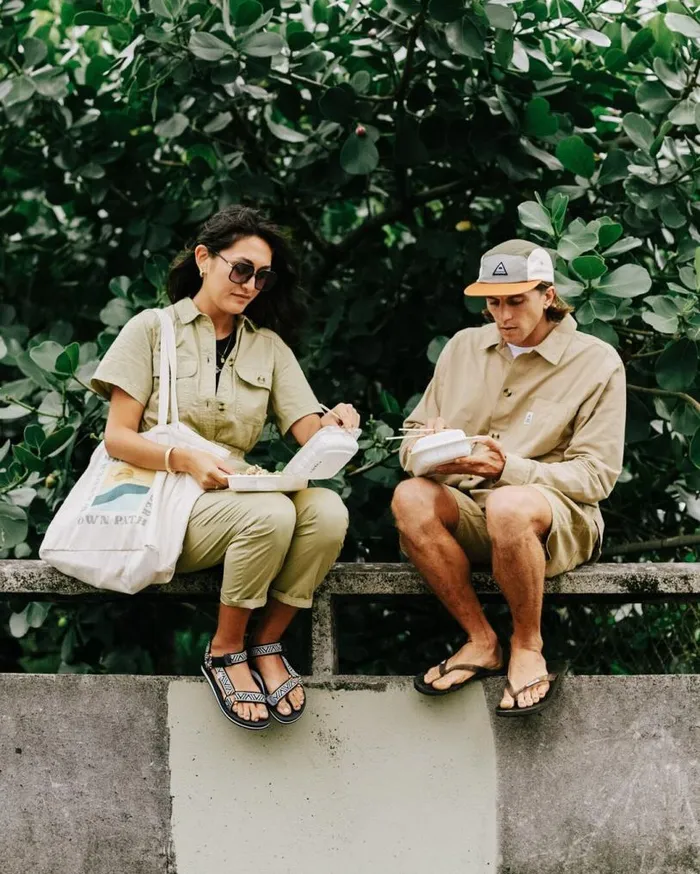 Passenger Clothing Balsa Organic Cotton Overshirt Biscuit Men Shirts
