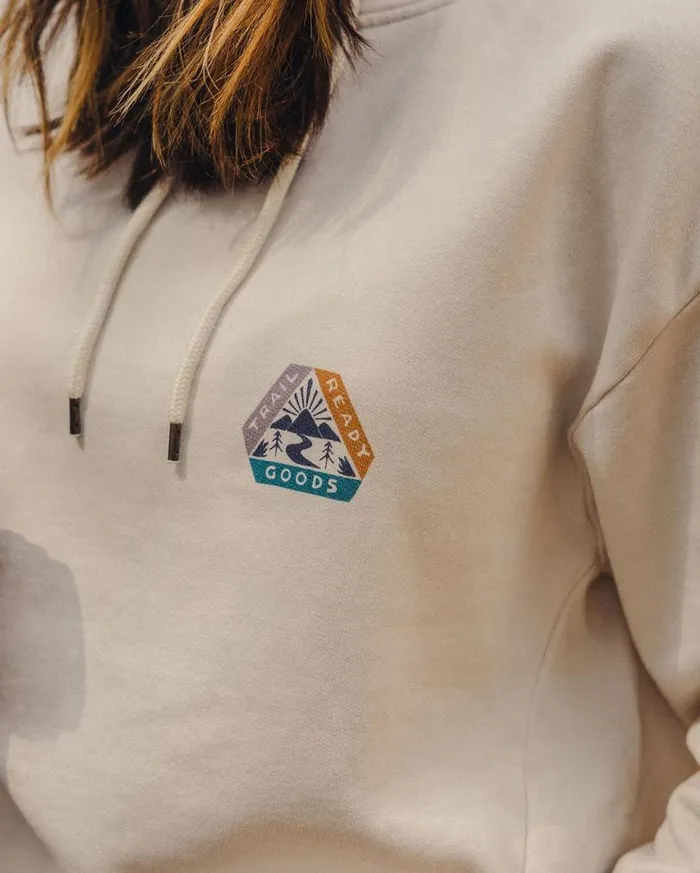 Passenger Clothing Be Free Recycled Cotton Hoodie Birch Women Activewear