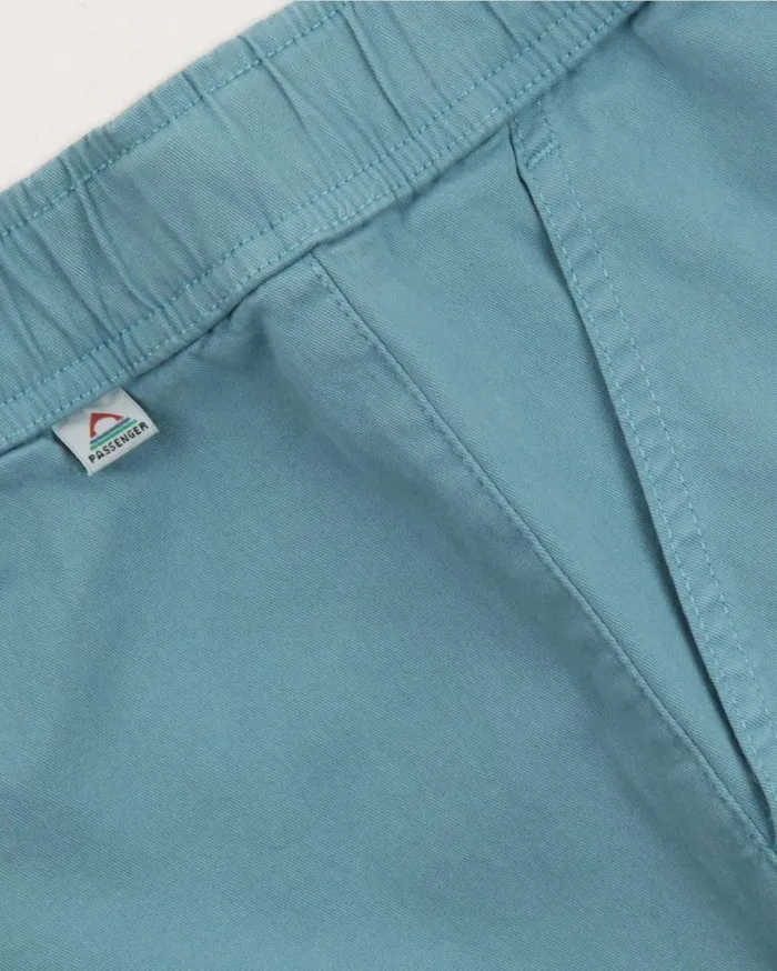 Passenger Clothing Del Sur Organic Cotton Short Ocean Blue Women Shorts