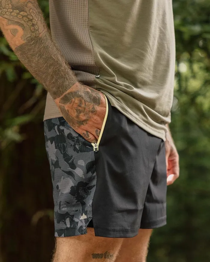 Passenger Clothing Exploration Trail Recycled Shorts Black Men Activewear
