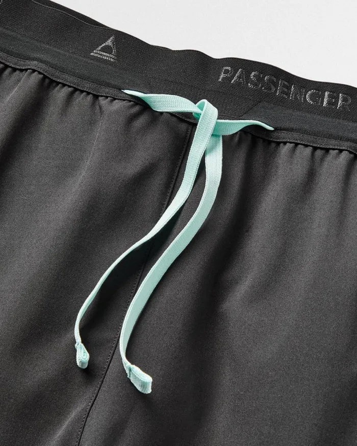 Passenger Clothing Exploration Trail Recycled Shorts Black Men Activewear