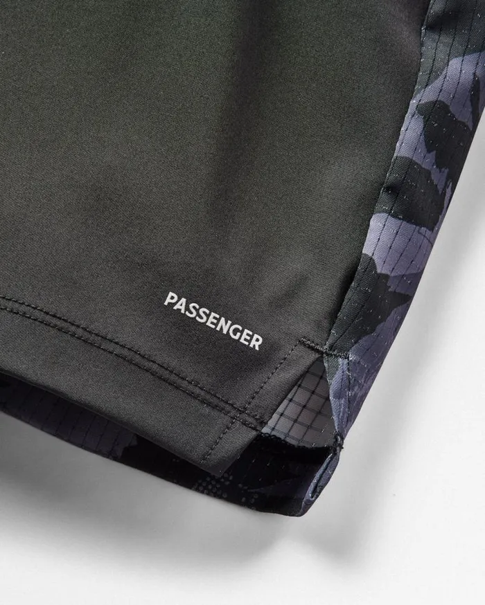 Passenger Clothing Exploration Trail Recycled Shorts Black Men Activewear