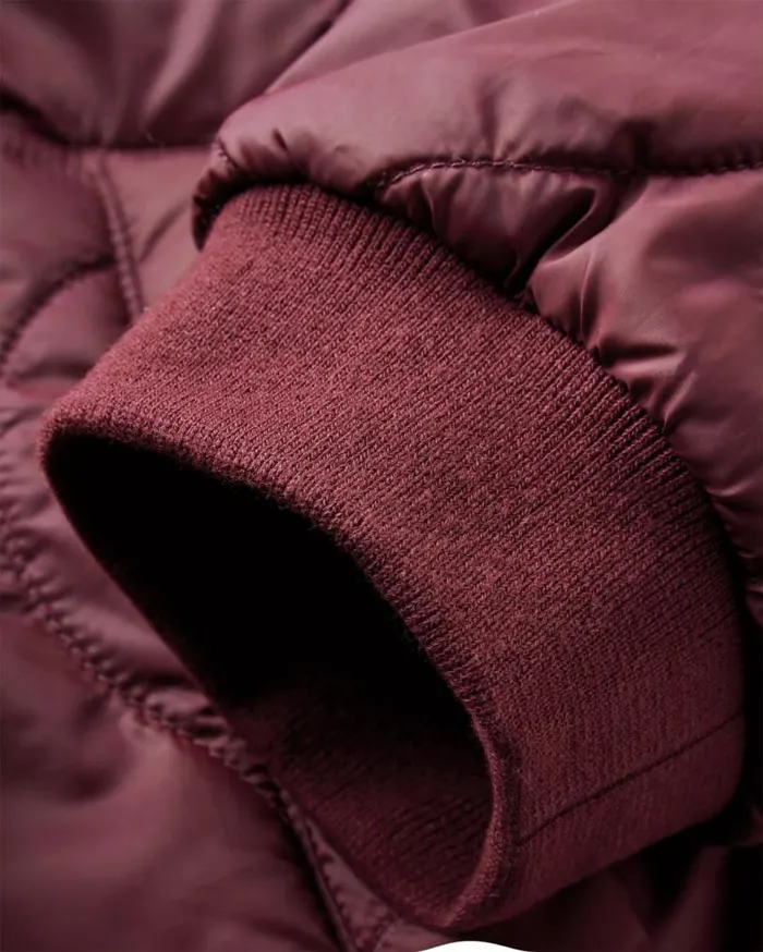 Passenger Clothing Flora 20 Long Recycled Insulated Parka Wine Women Jackets