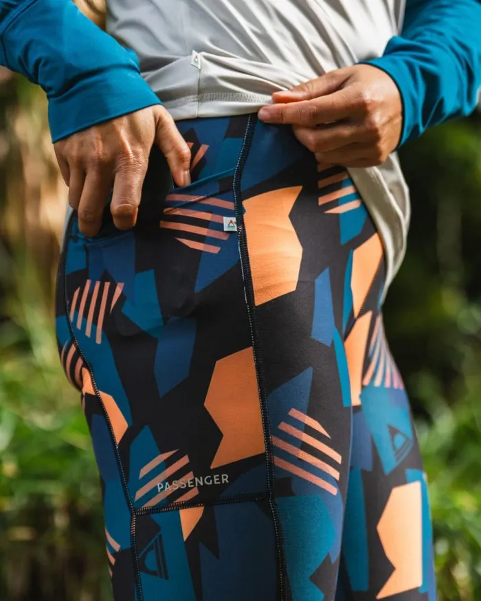 Passenger Clothing Fresh Air 20 Recycled Leggings Apricot Camo Women Activewear