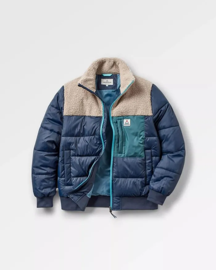 Passenger Clothing Inspire Full Zip Fleece Jacket Rich Navy Women Jackets
