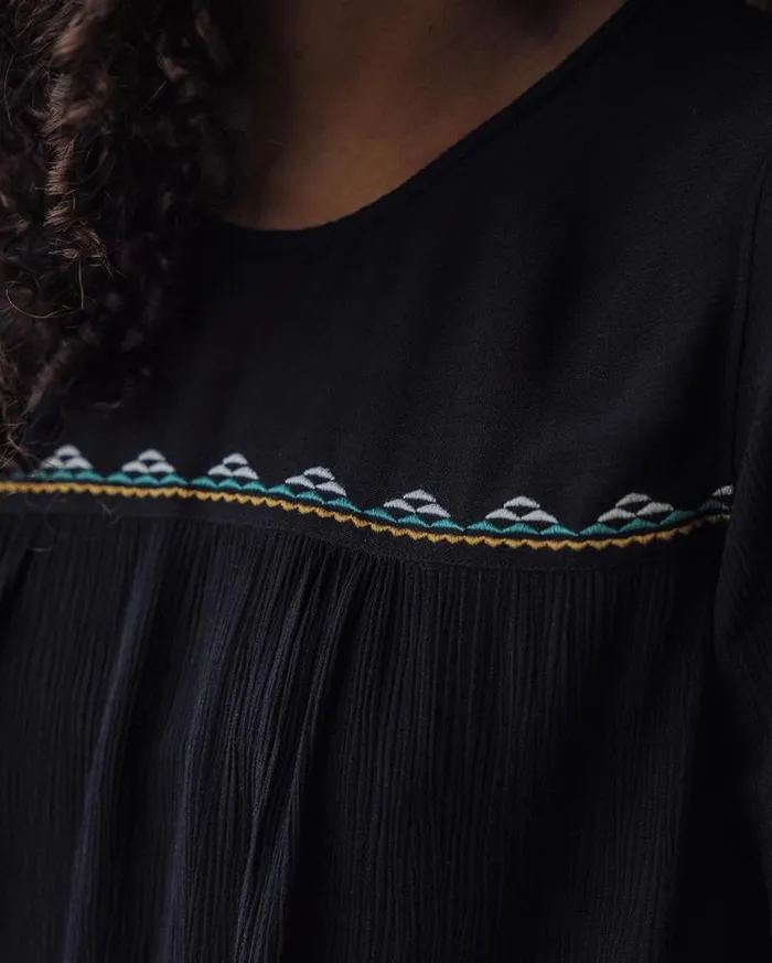 Passenger Clothing Petal Top Black Women Tops and TShirts