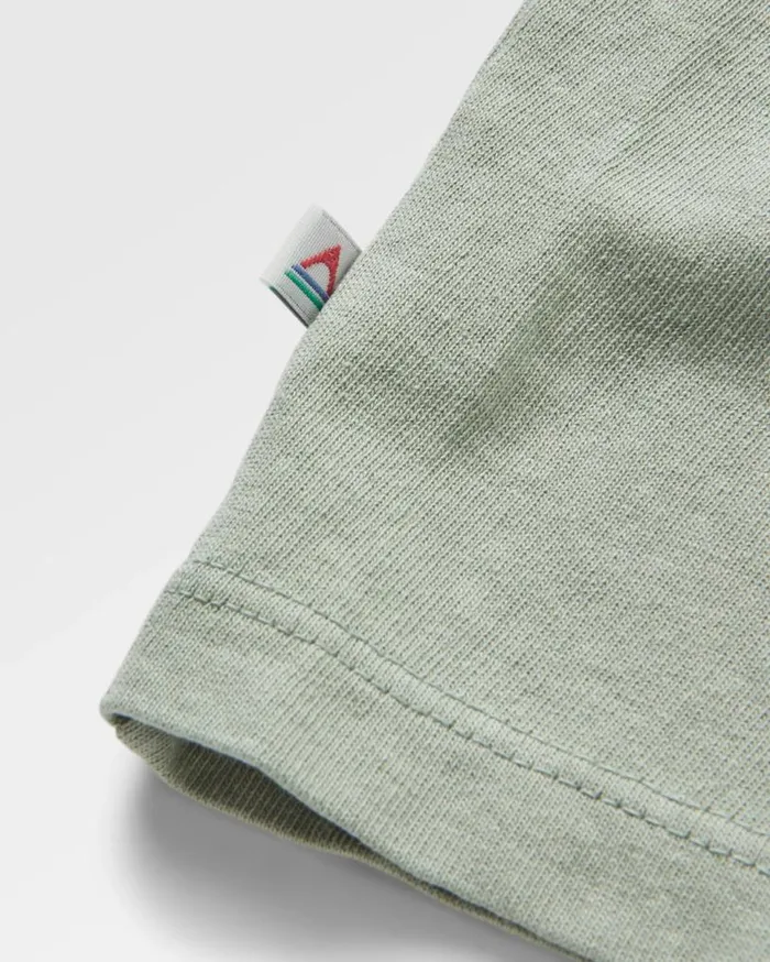 Passenger Clothing Reconnect Recycled Cotton TShirt Pistachio Men TShirts and Vests