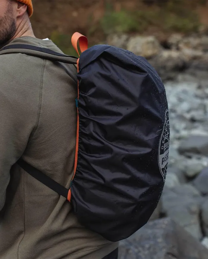 Passenger Clothing Recycled Waterproof Backpack Cover 1835L Black WomenMen Backpacks and Bags