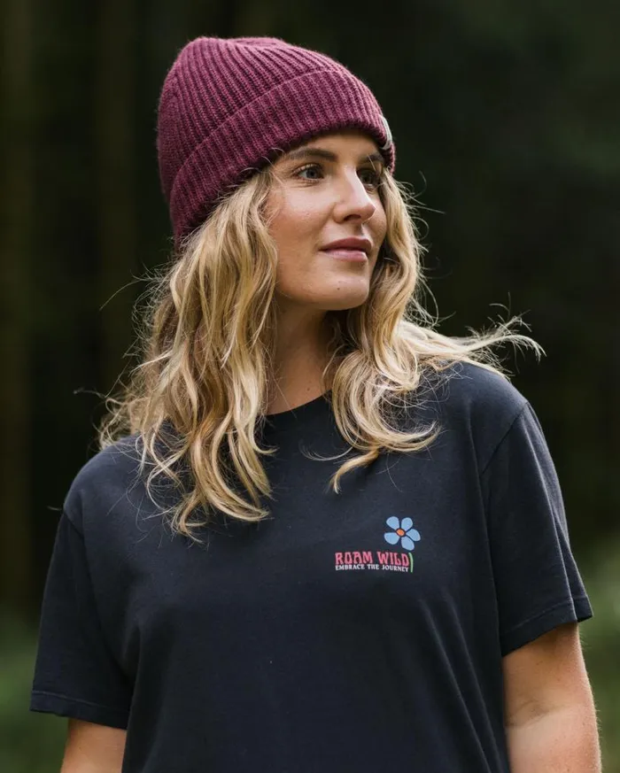 Passenger Clothing Roam Wild Recycled TShirt Black Women Tops and TShirts