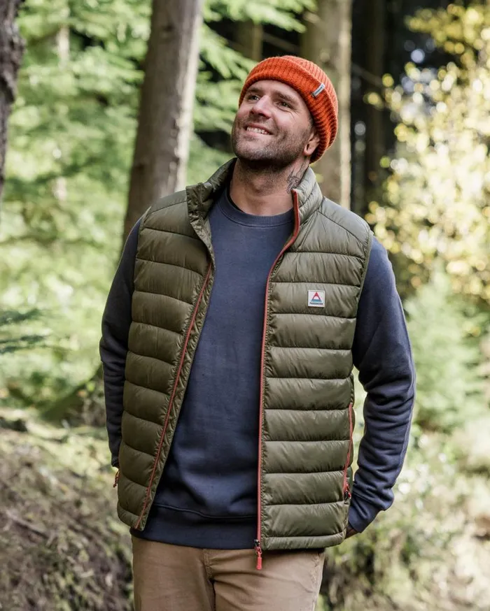 Passenger Clothing Roamer Insulated Vest Khaki Men Jackets