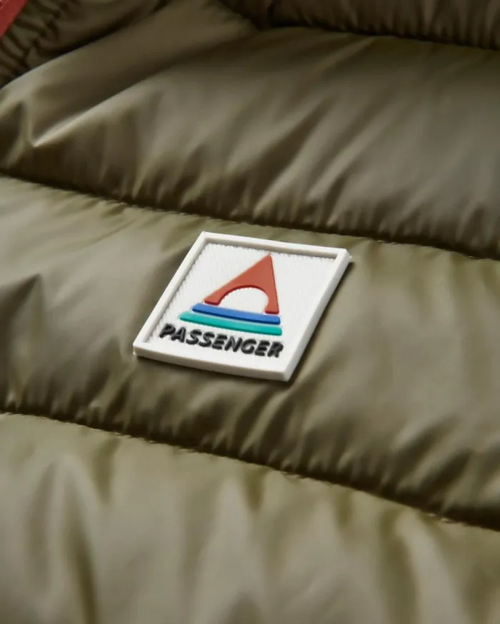 Passenger Clothing Roamer Insulated Vest Khaki Men Jackets