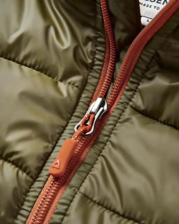 Passenger Clothing Roamer Insulated Vest Khaki Men Jackets