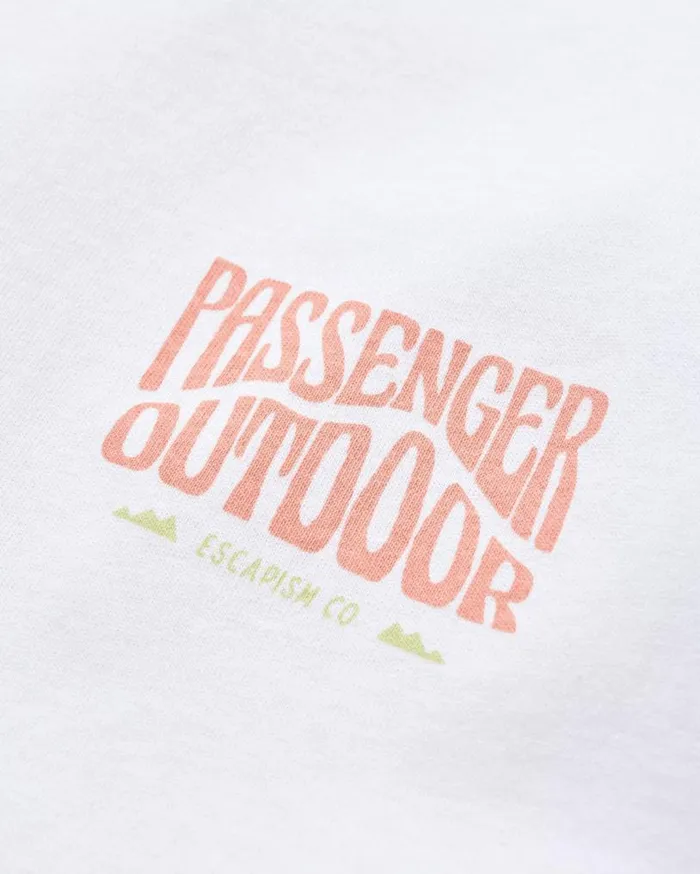 Passenger Clothing Yuca Recycled Cotton LS TShirt True Blue Men TShirts and Vests