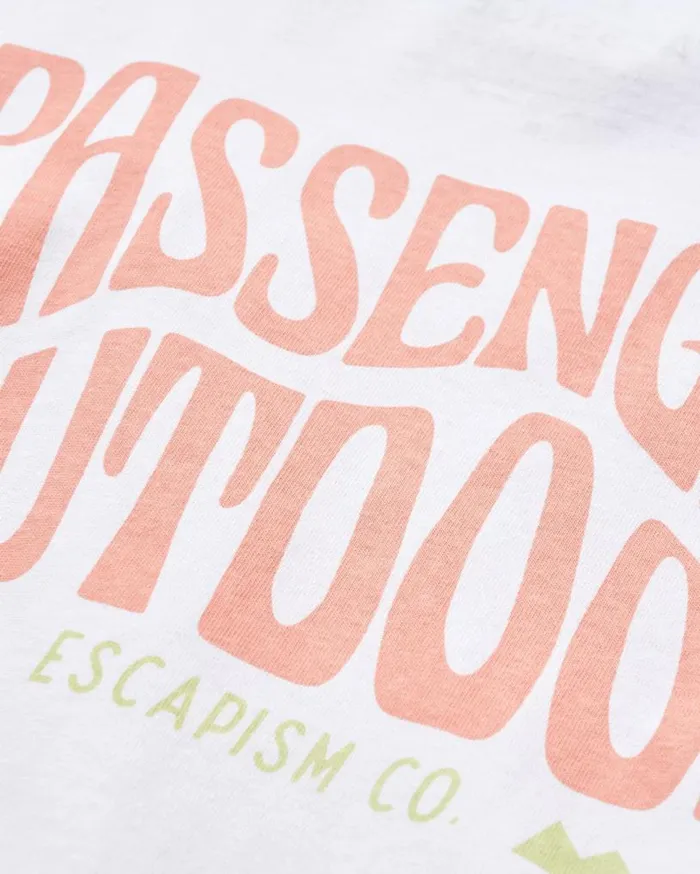 Passenger Clothing Yuca Recycled Cotton LS TShirt True Blue Men TShirts and Vests