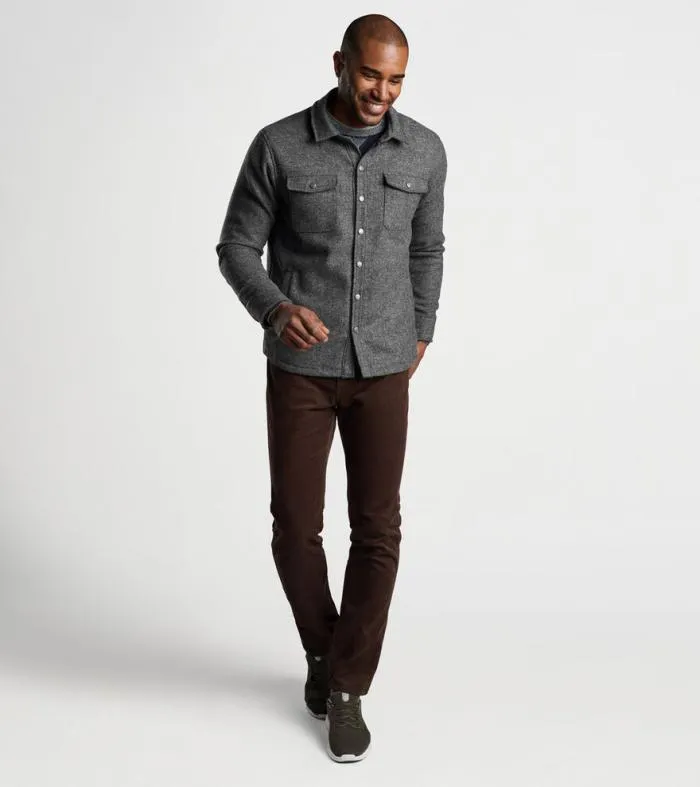 Peter Millar Jackets 038 Coats Men Yorkshire Wool Shirt Jacket
