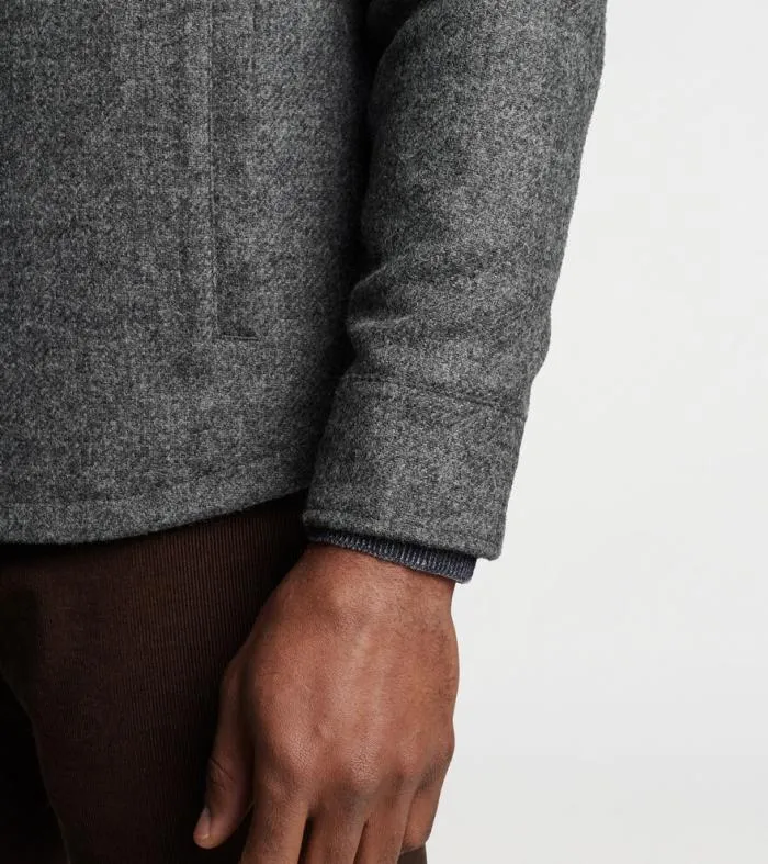 Peter Millar Jackets 038 Coats Men Yorkshire Wool Shirt Jacket